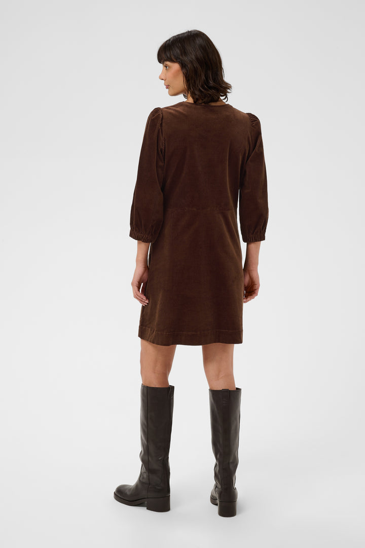 Part Two Corinna Dress  30310797  Downtown Brown