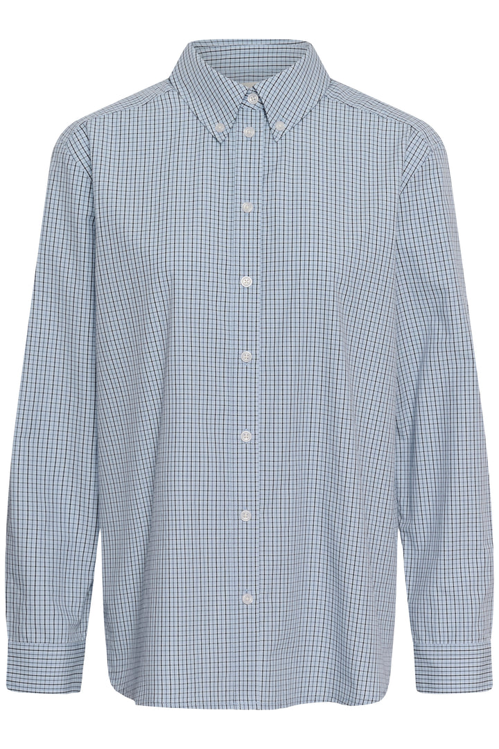 Part Two Chrestella Shirt  30310817  Grey Dawn Check