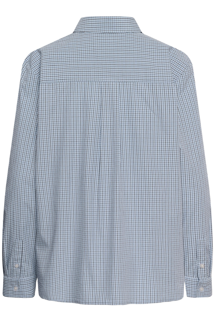 Part Two Chrestella Shirt  30310817  Grey Dawn Check