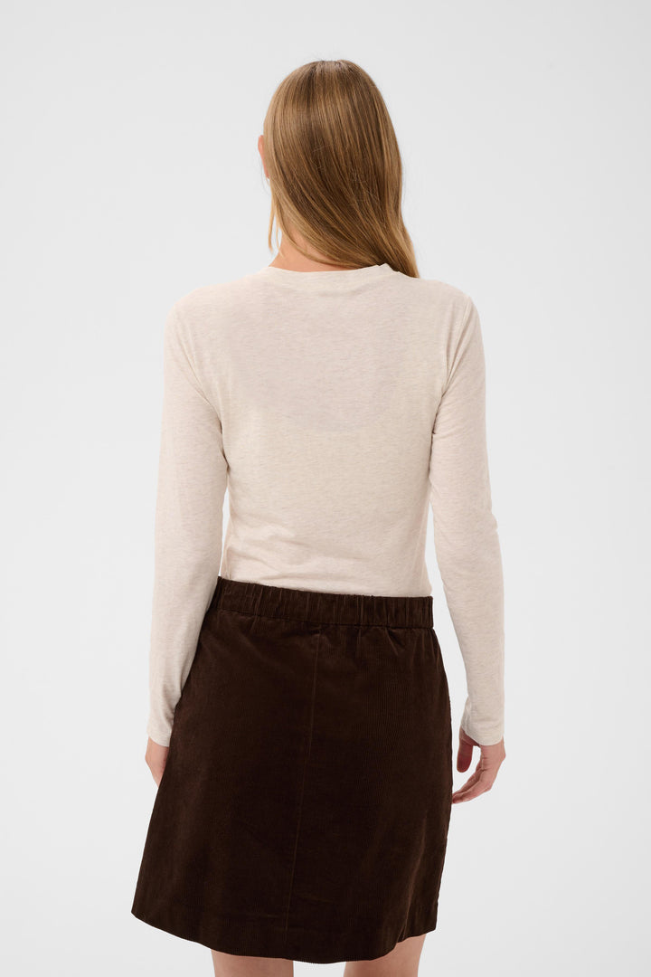 Part Two Chattia Tee  30310829  Whitecap Melange