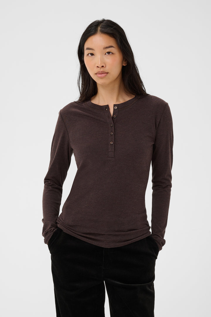 Part Two Chattia Tee  30310829  Mole Melange