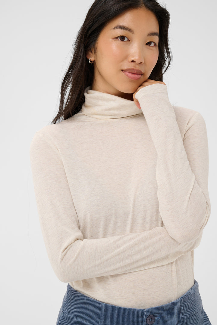Part Two Chatall Turtleneck  30310830  Whitecap Melange