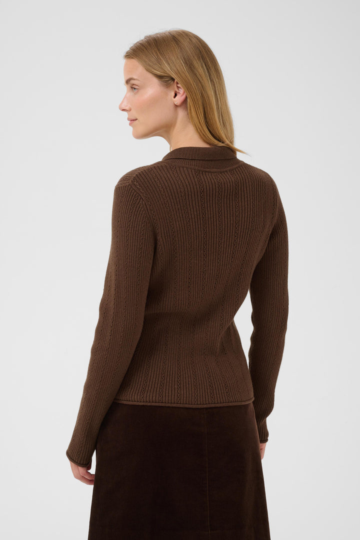 Part Two Charley Pullover Sweater  30310835  Downtown Brown