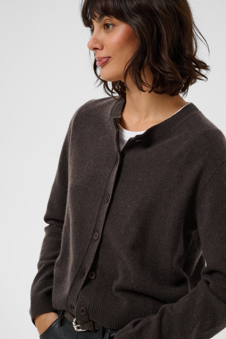 Part Two Carimi Cardigan  30310871  Mole Melange