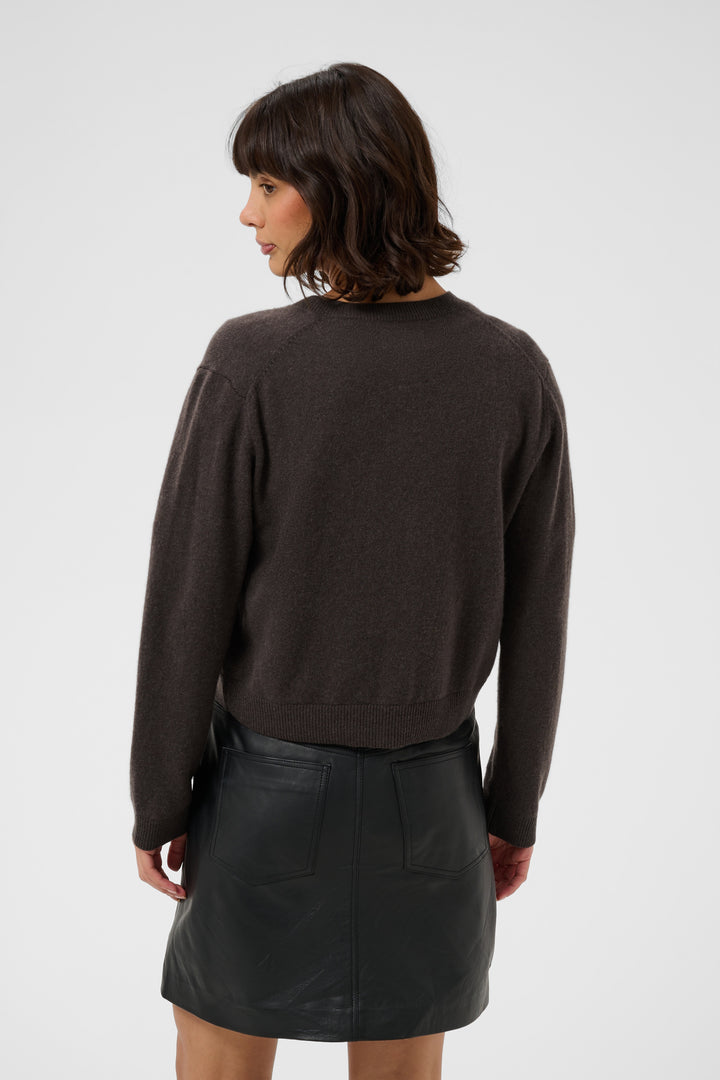 Part Two Carimi Cardigan  30310871  Mole Melange