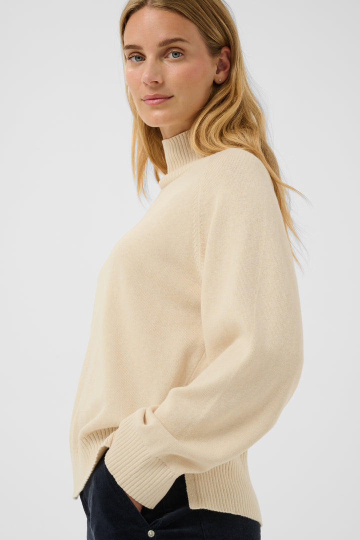 Part Two Chicky V-Neck Pullover Sweater  30310918  Whitecap Gray