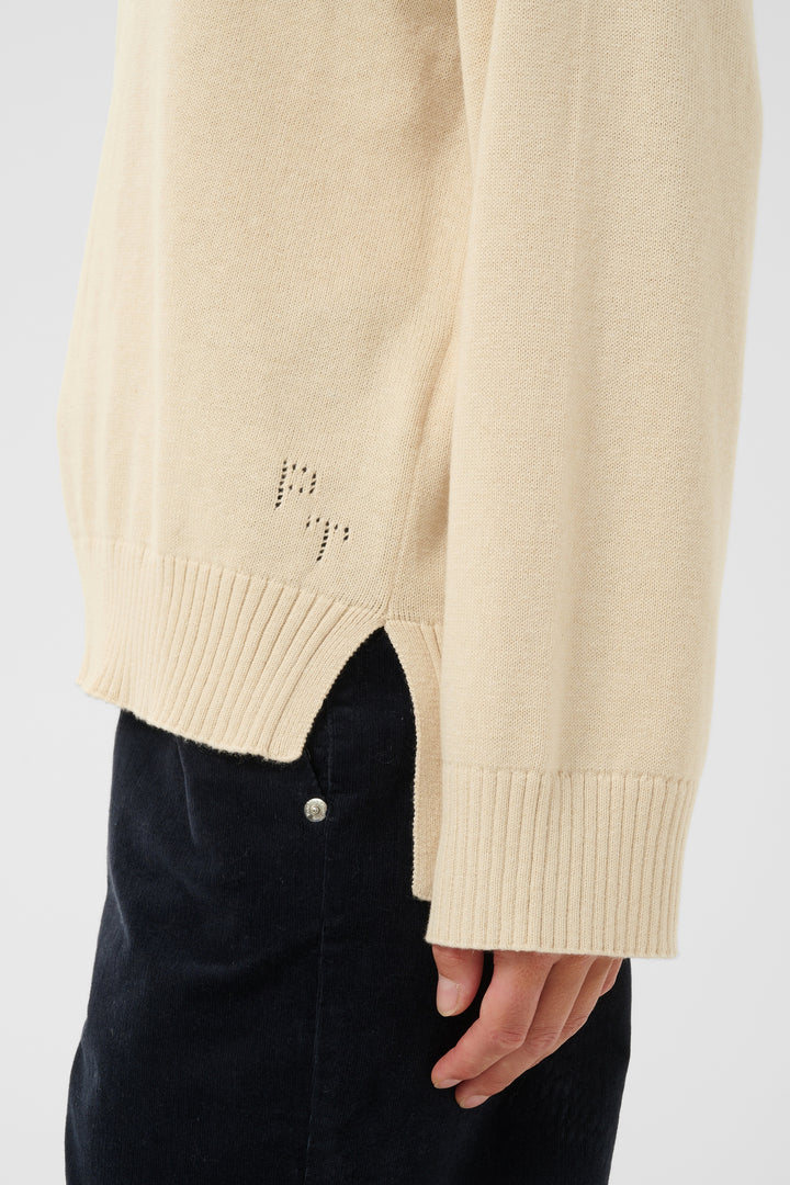 Part Two Chicky V-Neck Pullover Sweater  30310918  Whitecap Gray