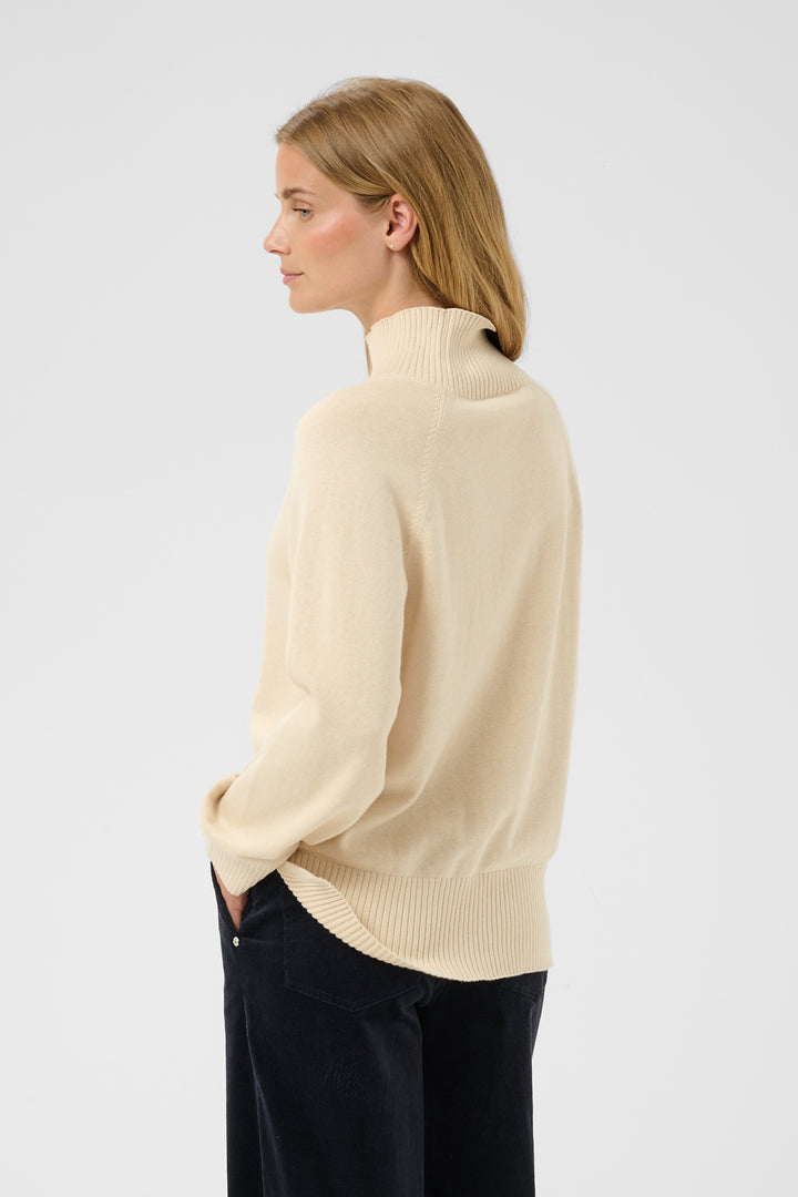 Part Two Chicky V-Neck Pullover Sweater  30310918  Whitecap Gray