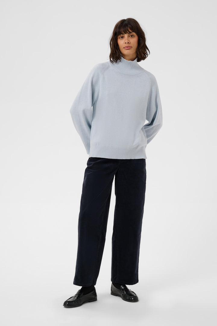 Part Two Chicky V-Neck Pullover Sweater  30310918  Gray Dawn