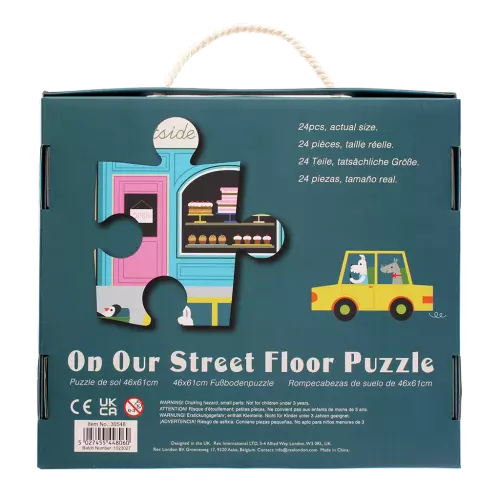 Rex Floor Puzzle  -  On Our Street  30548