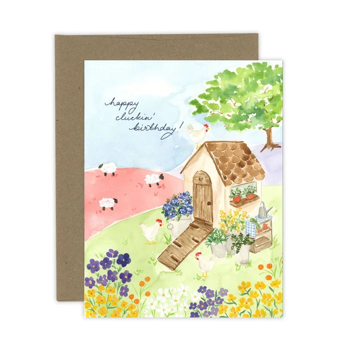 Almeida Birthday Card  3064  Cluckin' Birthday