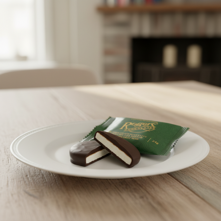 Rogers Dark Chocolate Mint Patty