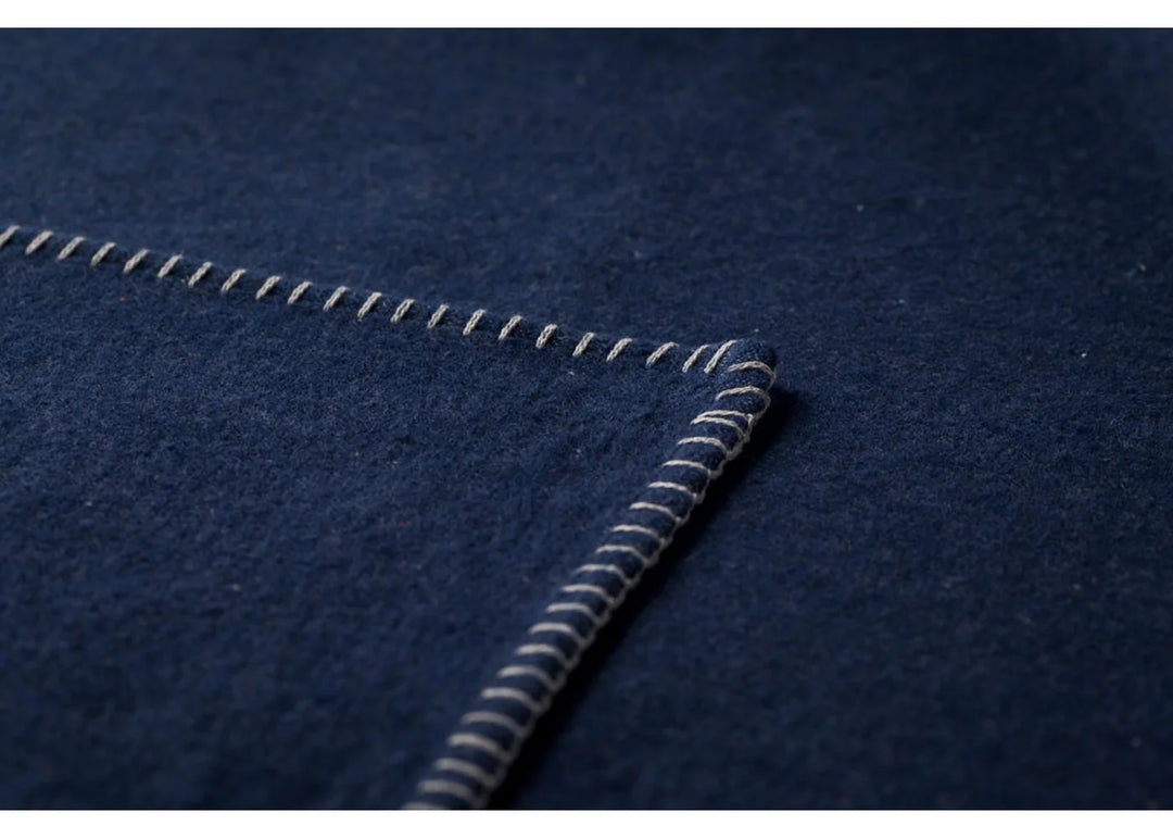 David Fussenegger Sylt Cotton Throw  31022140  Navy