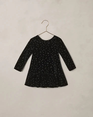 Noralee Girls Penny Dress   NL173EVIL   Black Rhinestone