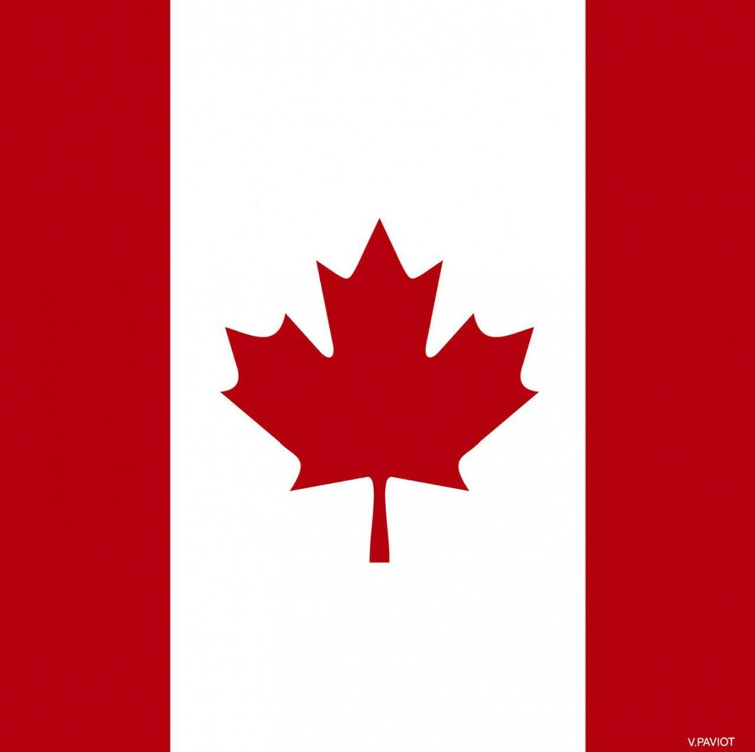 Paviot Canada Flag Cocktail Napkins
