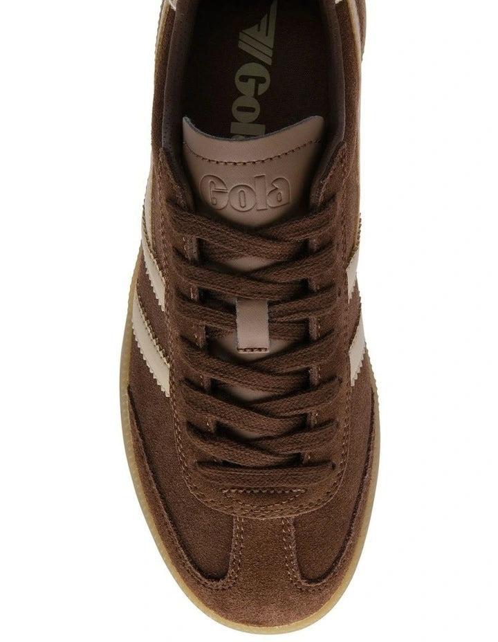 Gola Viper Dark Brown/Bone/Gold