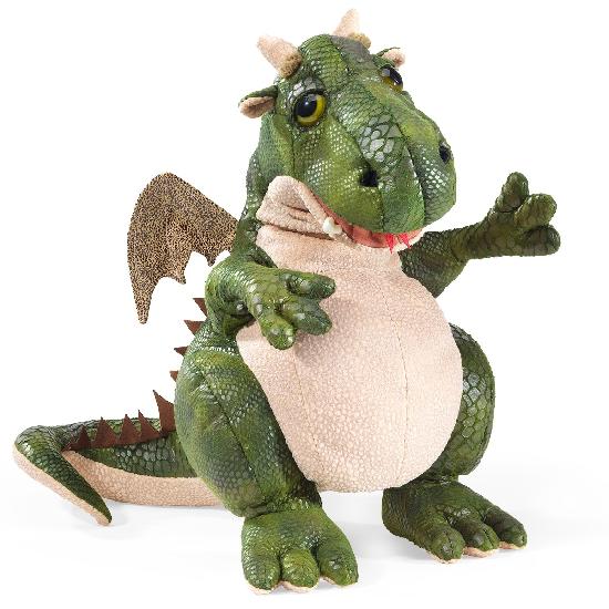 Folkmanis Friendly Dragon Puppet   3211