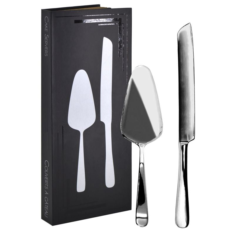 Cake Serving Set - Silver