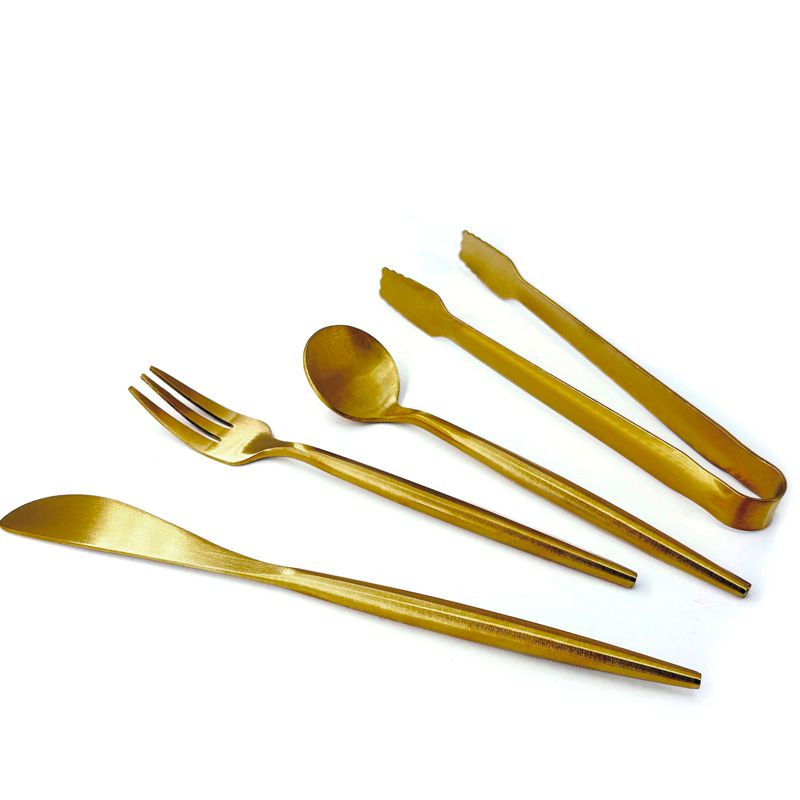 Danesco Charcuterie Utensils  325190 GD  Gold Finish