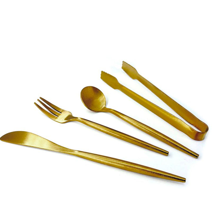 Danesco Charcuterie Utensils  325190 GD  Gold Finish