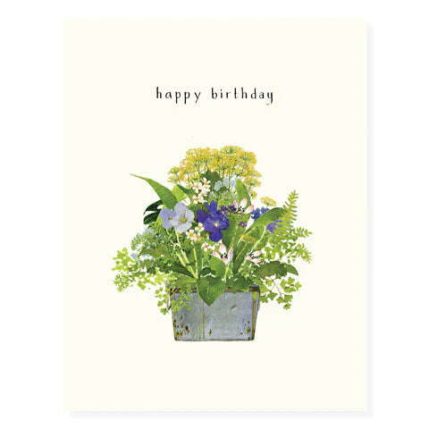 Felix Doolittle Flowers And Ferns Card