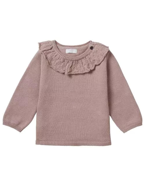 Noppies Baby Girl Knit Pullover  3470219  Fawn