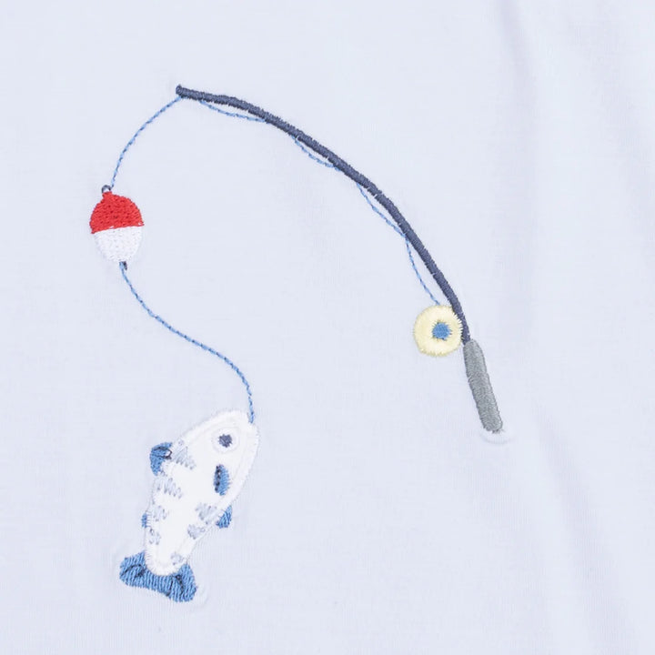 Angel Dear Baby Boy Polo Shortie   35-S26-GFS   Gone Fishing