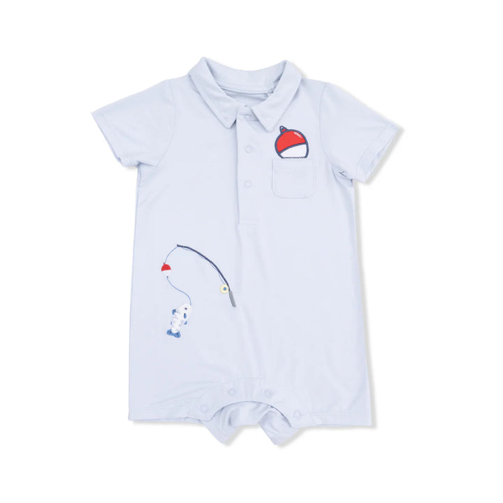 Angel Dear Baby Boy Polo Shortie   35-S26-GFS   Gone Fishing