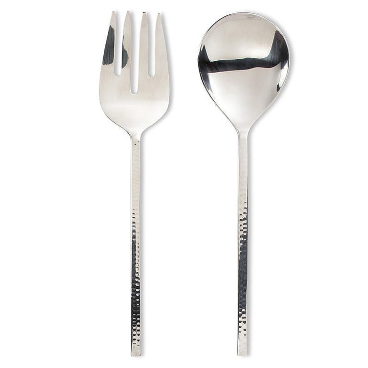Abbott Hammered Salad Server Set*