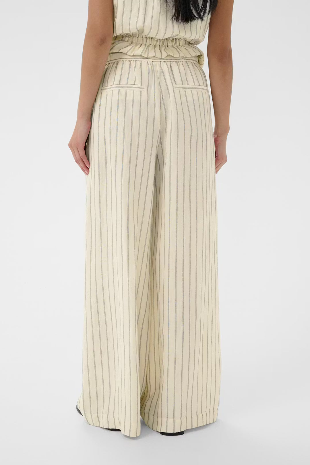Part Two Biana Trouser  30310519  Black Stripe