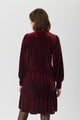 Part Two Viggase Velvet Dress  30306576  Tawny Port