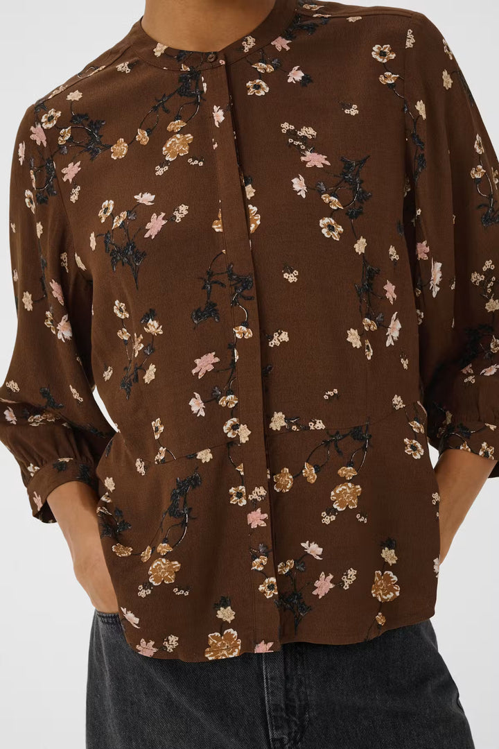 Part Two Constantina Top  30310806  Downtown Brown