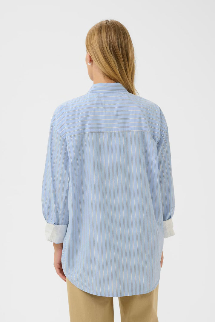 Part Two Savanna Shirt 30308535 Hydrangea Stripe