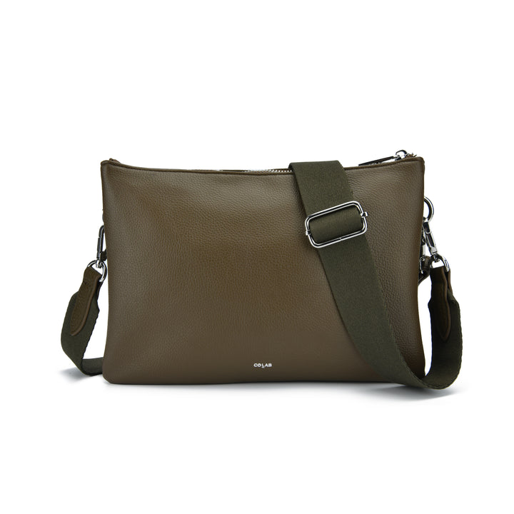 Colab Charlie Crossbody Clutch  7397  Olive