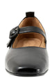 Bueno Eliana Mary Jane Flat  -  Black Patent