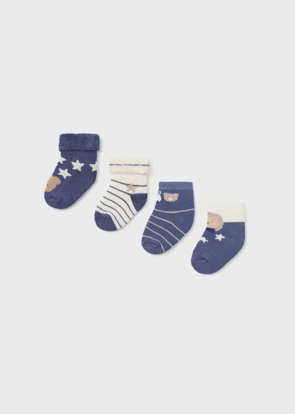 Mayoral Baby Boy 4Pce. Sock Set  9653-13  Winter