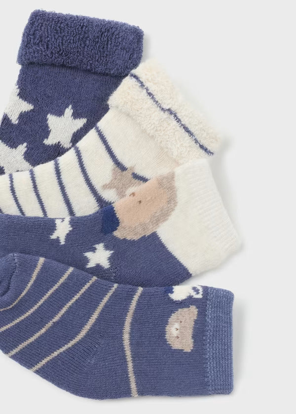 Mayoral Baby Boy 4Pce. Sock Set  9653-13  Winter