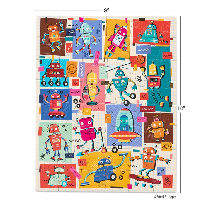 WerkShoppe Puzzle Snax   10421   Robots