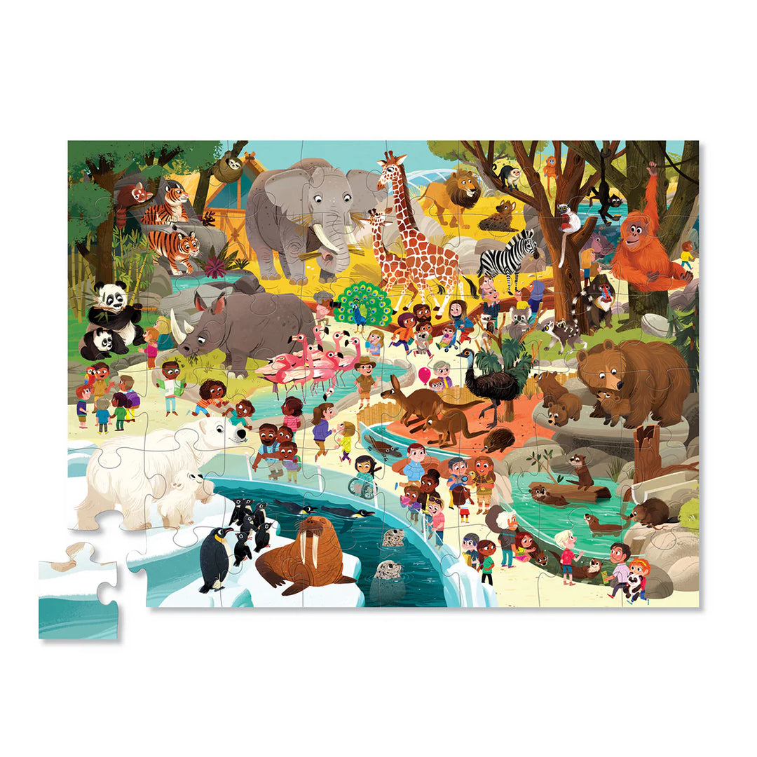 Crocodile Creek Day at the Zoo Puzzle  40634