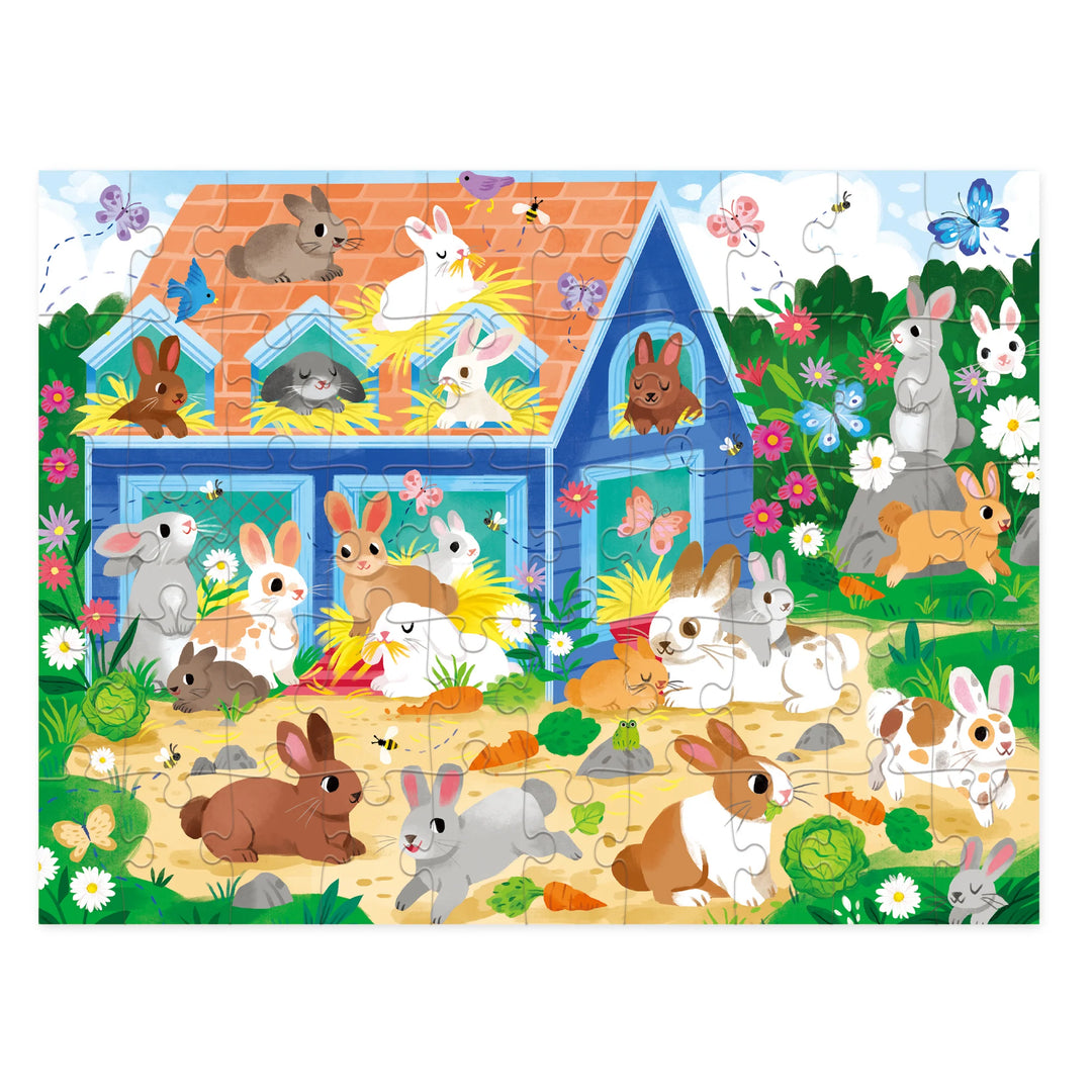 Crocodile Creek Bunny House Puzzle  40955