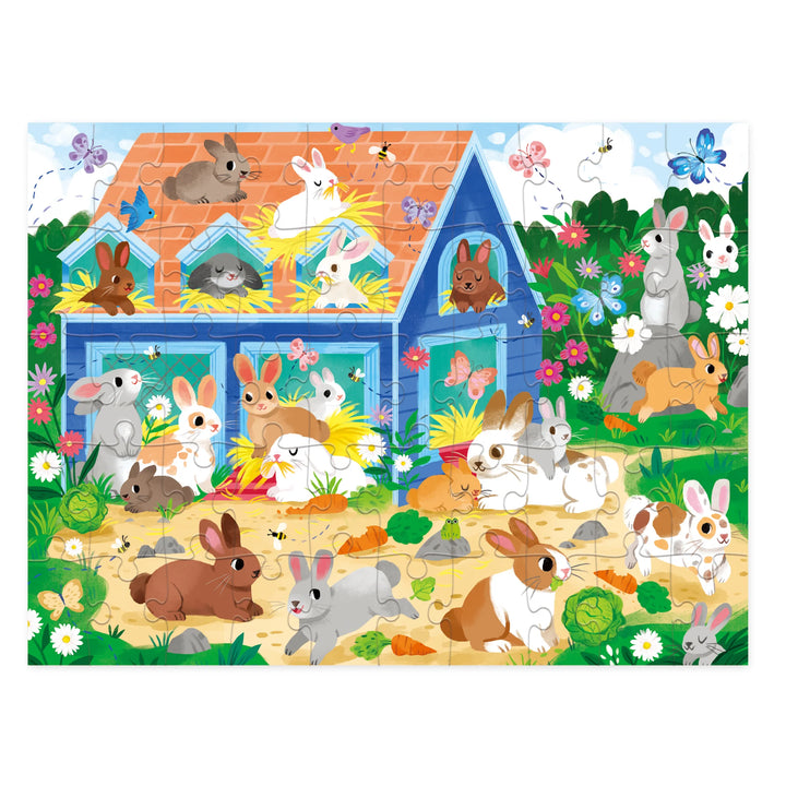 Crocodile Creek Bunny House Puzzle  40955