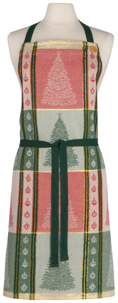 Danica Festive Fir Christmas Jacquard Apron NAP3588D