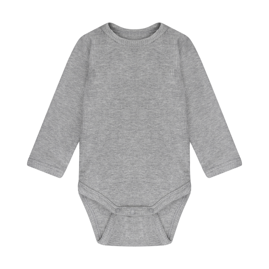 Fixoni Ribbed Bodysuit   423269-1658   Grey Melange