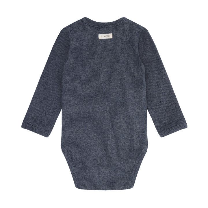 Fixoni Ribbed Bodysuit   423269-7929  Blue
