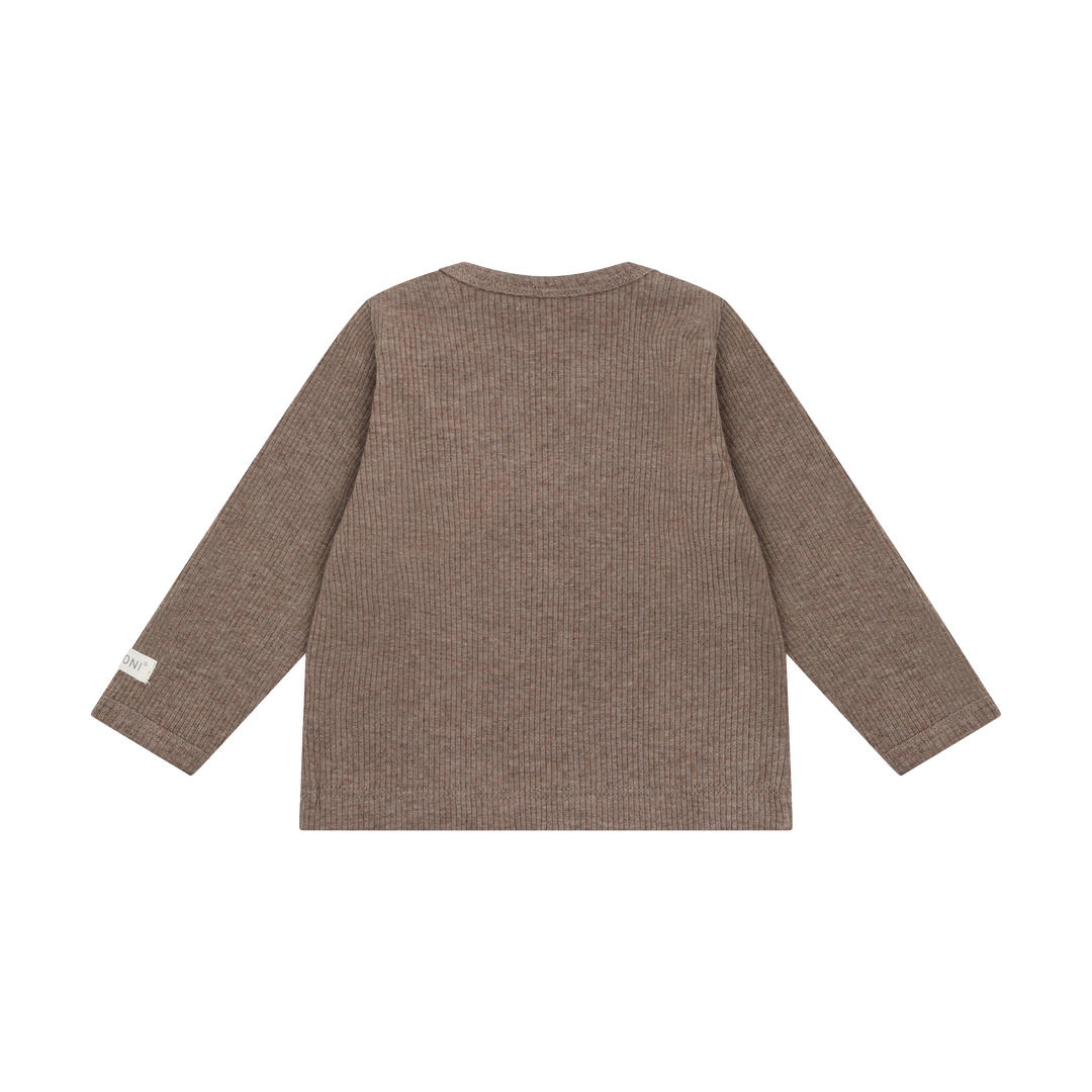 Fixoni Baby Long Sleeve Ribbed Tee  423270-2780  Melange