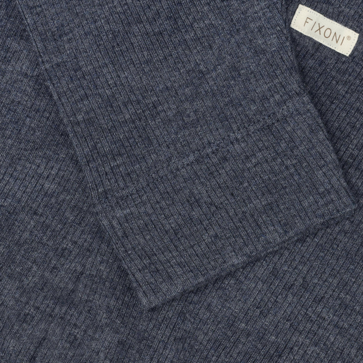Fixoni Baby Ribbed Leggings  423271-7929  Blue Melange