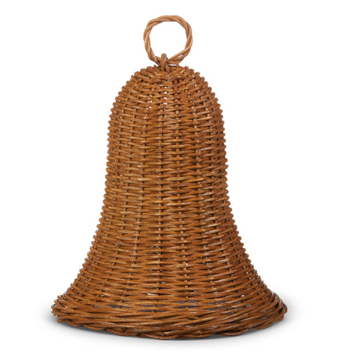 Raz 11" Natural Wicker Bell  4321036