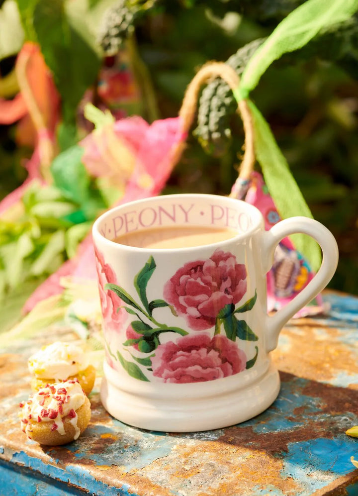 Emma Bridgewater 1/2 Pt. Mug - Peony