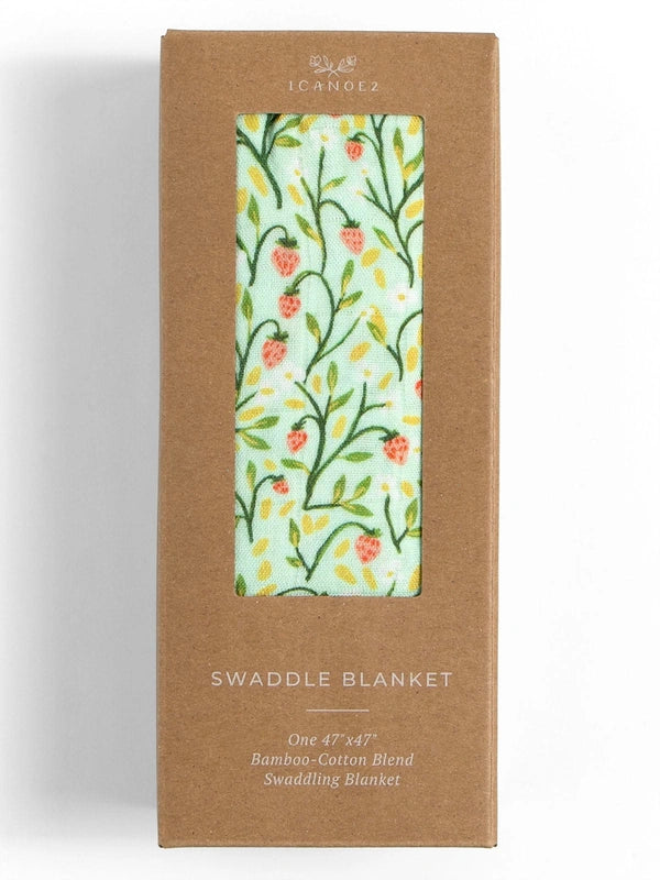 1Canoe2 Strawberry Meadow Baby Swaddle