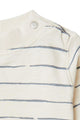 Noppies Baby Boy Striped Sweatshirt  4410213  Whitecap Gray